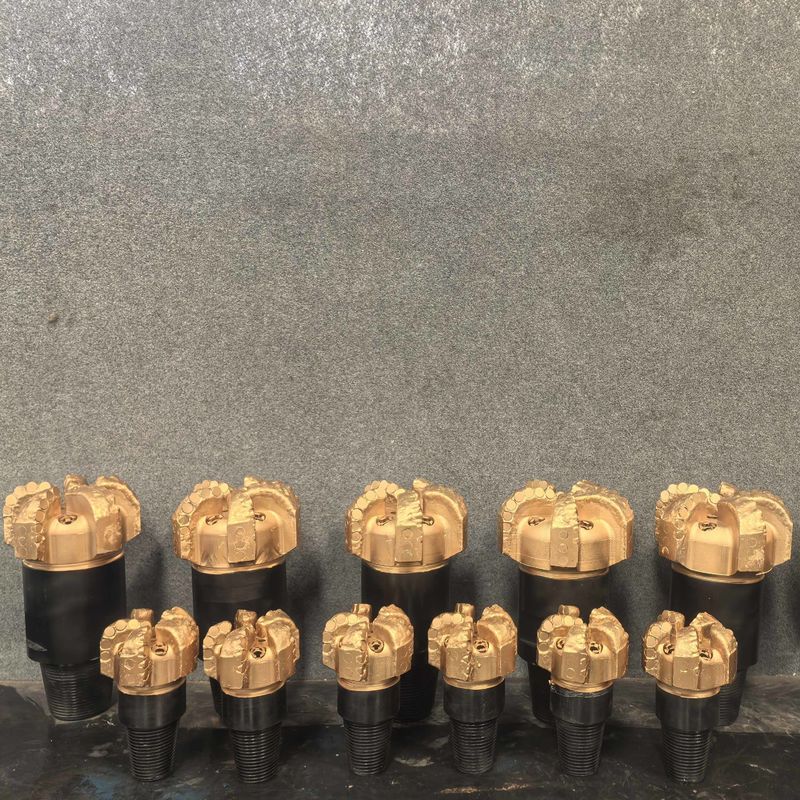 Настраиваемый размер от 98 мм до 3593,7 мм Сплавные стальные долота PDC для бурения газовых и водяных скважин