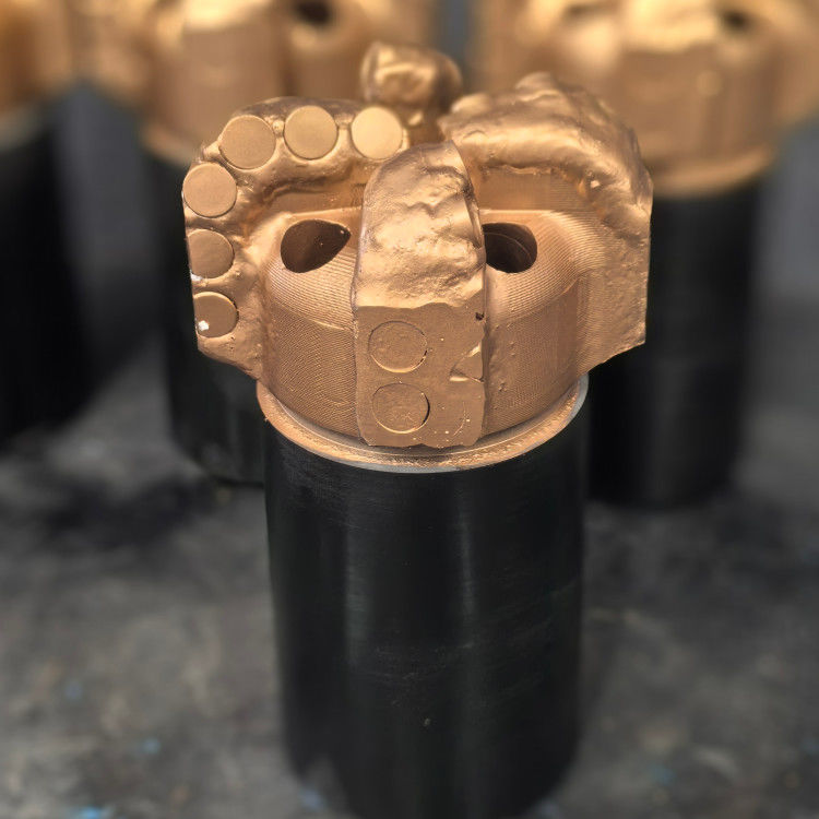 Специализированные 5 Wings Pile Foundation Geological Drilling Steel Body PDC Diamond Bit для бурения